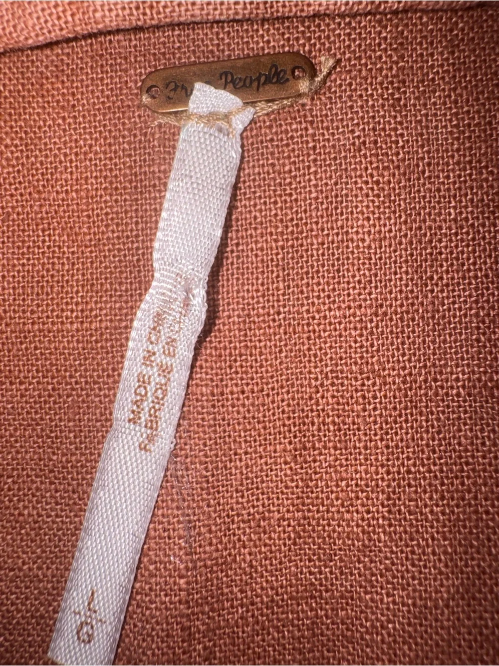 Free People Rust-Colored Utility Jacket - Picture 4 of 10